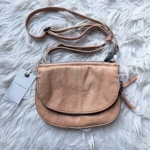 NWT Lucky Brand Boho Cowgirl Belt Bag Purse 2 in 1 convertible leather crossbody